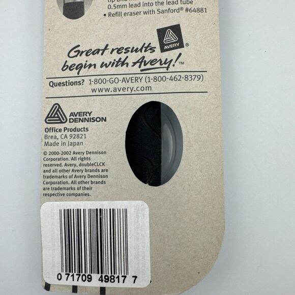 Avery Double Click Ball Point Black Ink Pen Stylus Teal 49818 - Picture 5 of 5